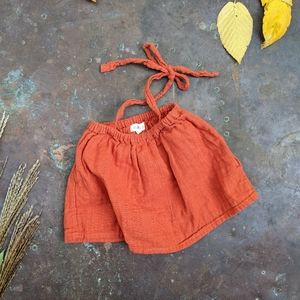 Mabo Tomato Red Baby Halter Top 18 month